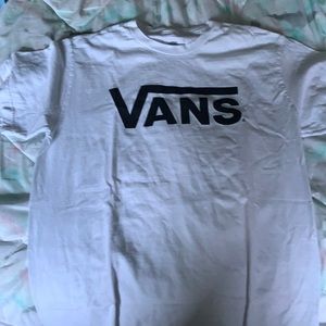 White vans tee